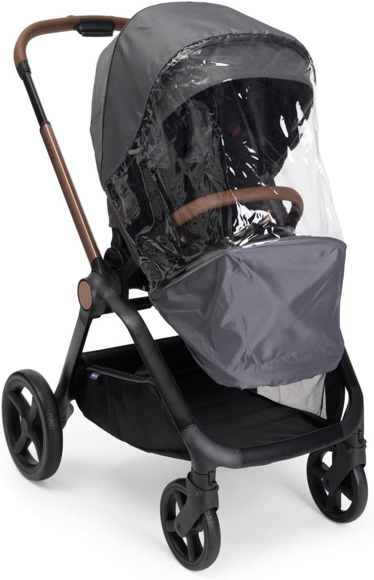 Chicco Mysa Stroller 0m-4y, Black Satin - Image 3